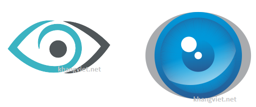 Logo phòng khám mắt